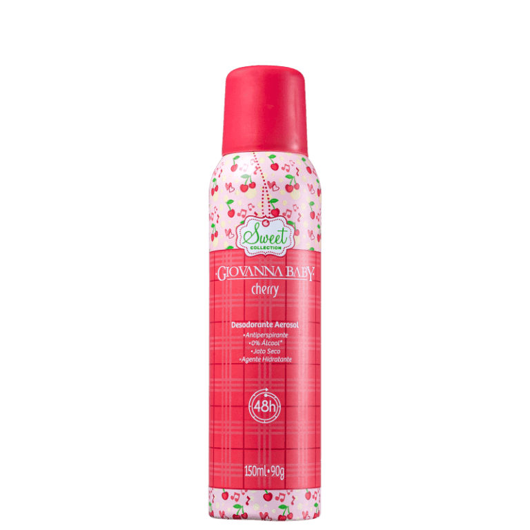 Desodorante Spray Cherry 150ml Giovanna Baby Fórmula Certa