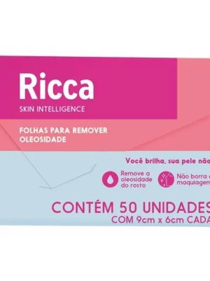 Folhas para Remover Oleosidade – Ricca