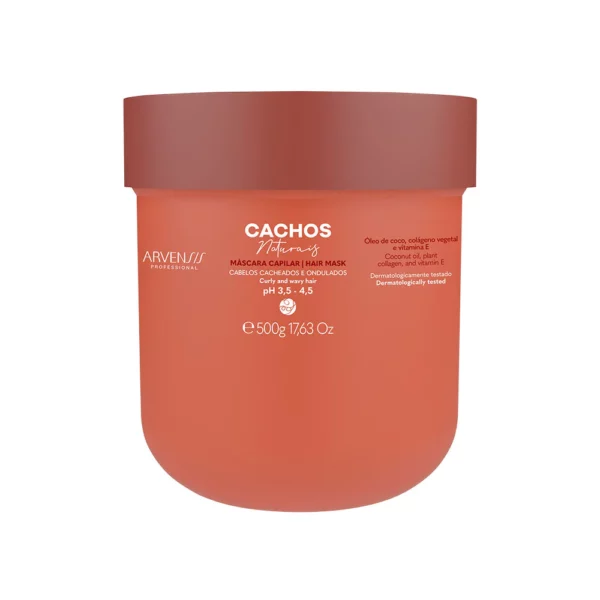 Máscara Cachos Naturais 2 em 1 500g – Arvensis