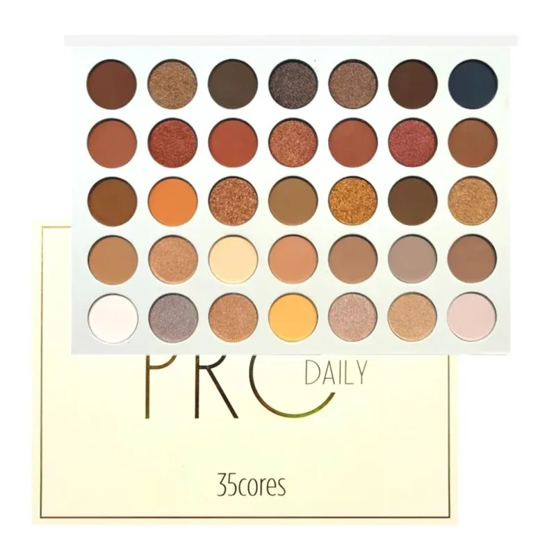 Paleta de Sombras Pro Daily 35 cores – Luisance