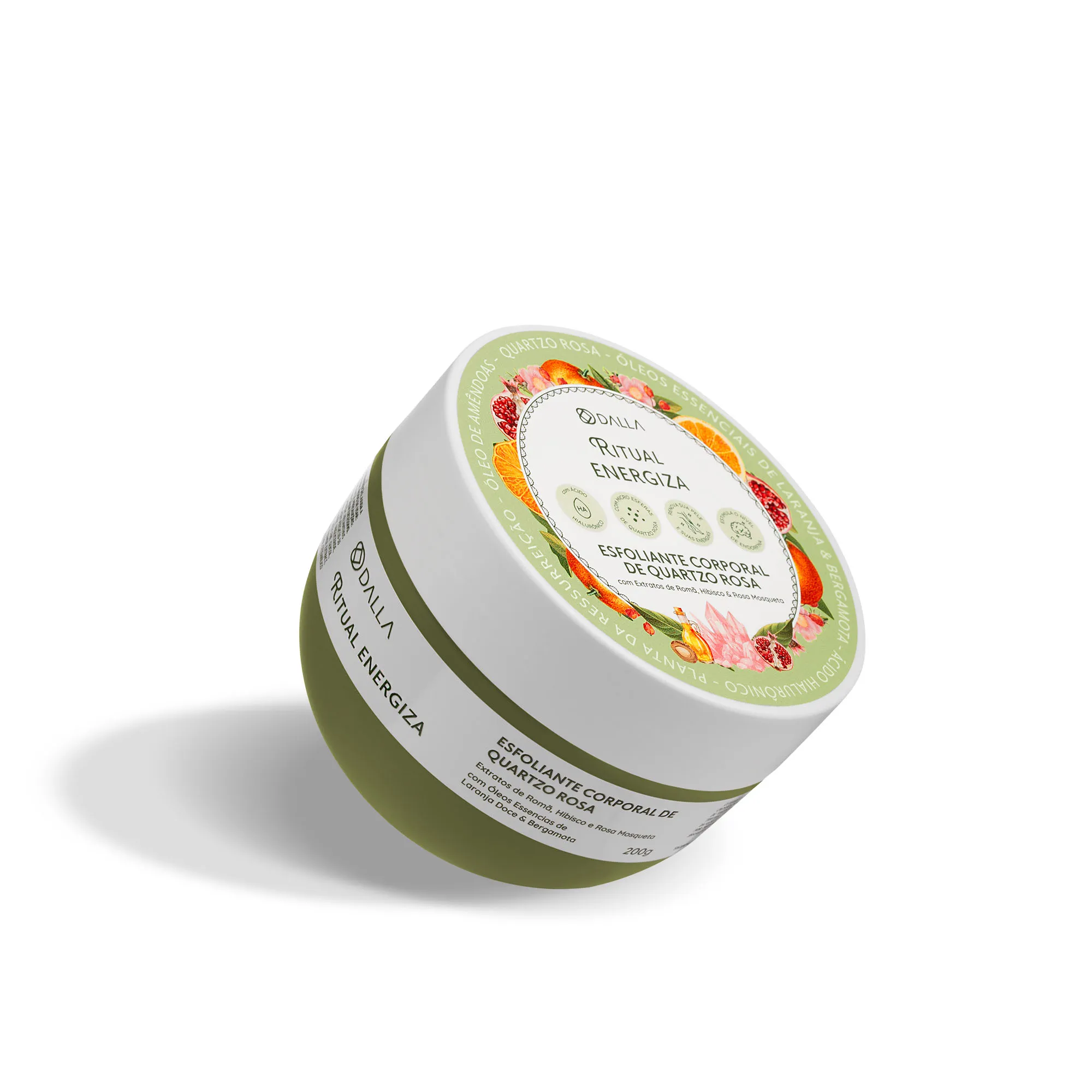 Esfoliante Corporal de Quartzo Rosa Ritual Energiza – Dalla