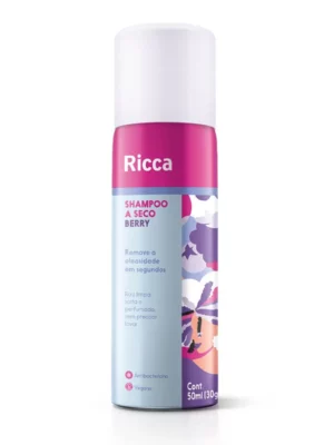Shampoo a Seco Fragrância Berry 50ml – Ricca