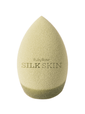 Esponja de Maquiagem Flawless Finish Silk Skin – Ruby Rose