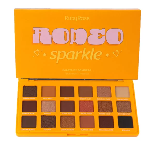 Paleta de Sombras Rodeo Sparkle – Ruby Rose