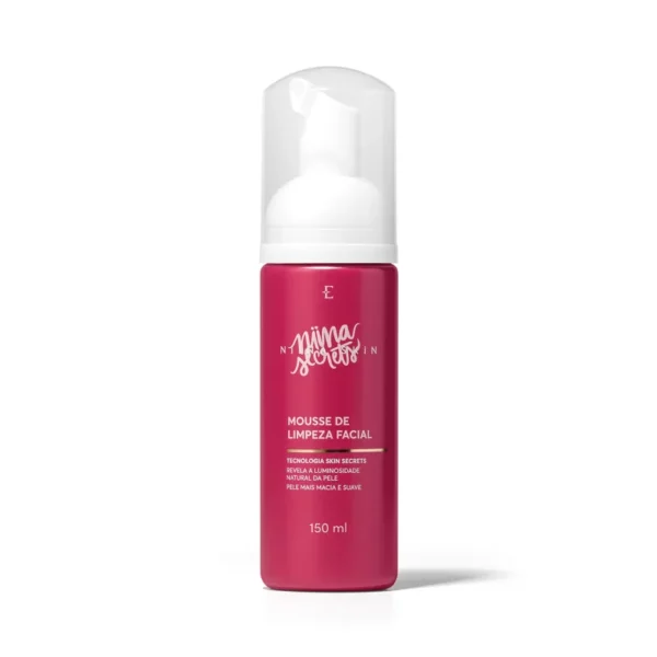 Mousse de Limpeza Facial 150ml – Niina Secrets by Eudora