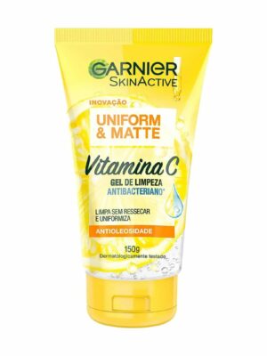 Gel de Limpeza Antibacteriano Uniform&Matte Vitamina C 150g – Garnier