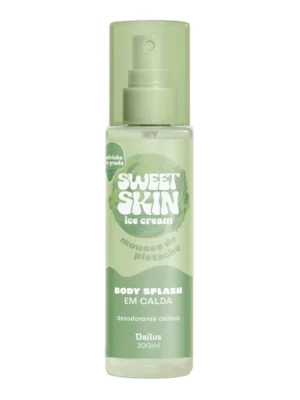 Body Splash em Calda Mousse de Pistache Sweet Skin Ice Cream 200ml – Dailus