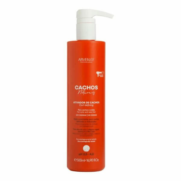 Ativador de Cachos Naturais Ondulados e Cacheados 500ml – Arvensis