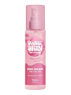 Body Splash em Calda Morango ao Leite Sweet Skin Ice Cream 200ml – Dailus