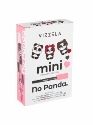 Kit Mini Máscara de Cílios No Panda – Vizzela