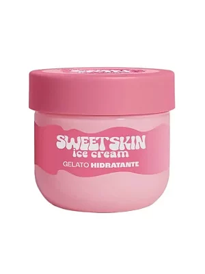 Gelato Hidratante Sweet Skin Ice Cream Morango Ao Leite 200ml – Dailus