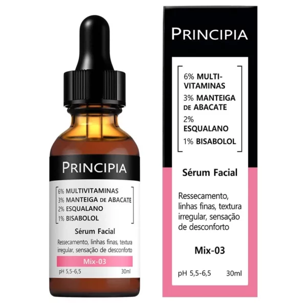 Sérum Facial Multirreparador Mix-03 30ml – Principia
