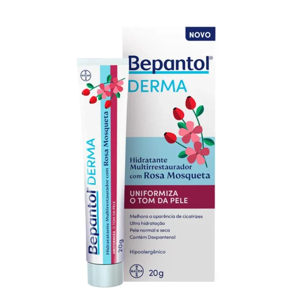 Hidratante Multirrestaurador com Rosa Mosqueta 20g – Bepantol
