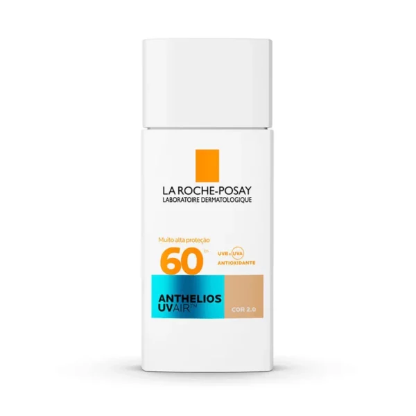 Protetor Solar Facial Anthelios UVAir FPS 60 Cor 2.0 – La Roche-Posay