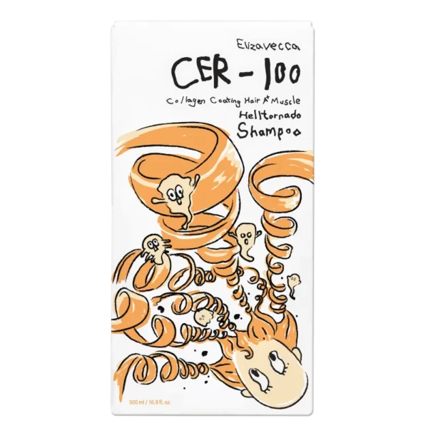Shampooo com Colágeno A+ Muscle Tornado 500ml CER-100 – Elizavecca - Imagem 2
