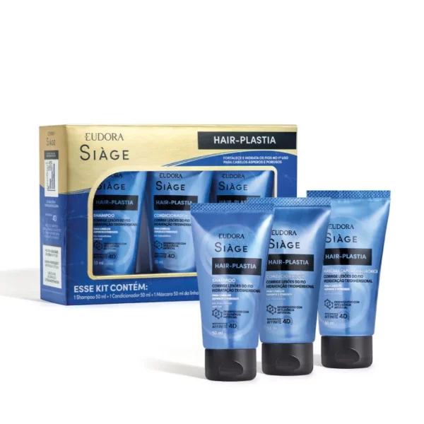 Kit Siàge Mini Hair Plastia – Eudora