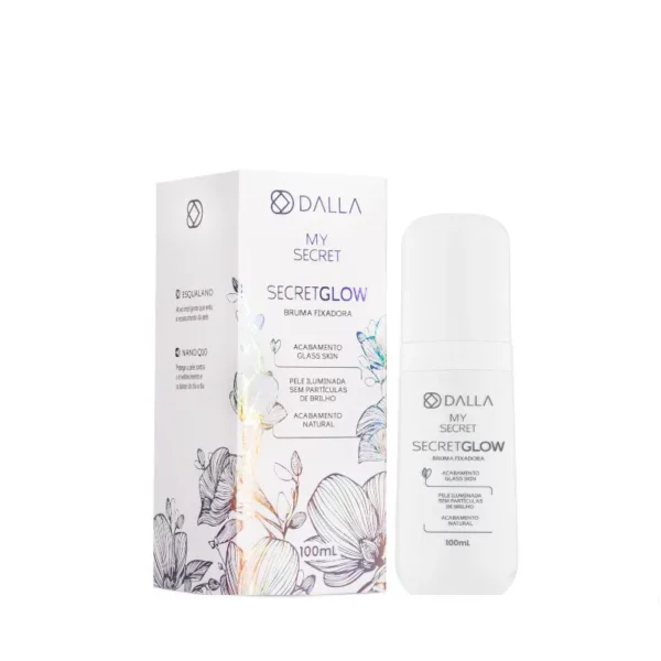 Bruma Fixadora Secret Glow 100ml - Dalla Makeup
