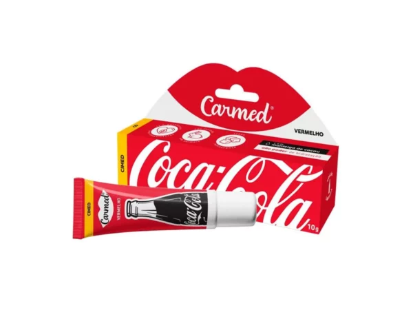 Hidratante Labial Carmed Coca-Cola Vermelho – Cimed