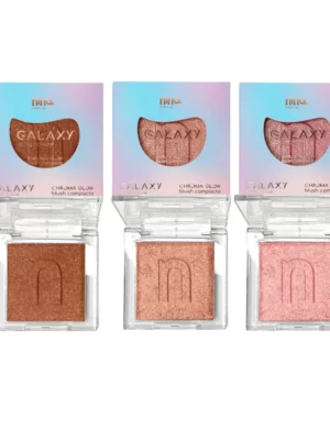 Blush Compacto Chroma Glow Galaxy - Nina Makeup