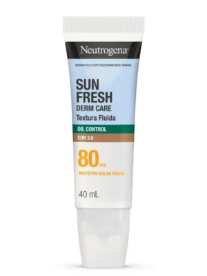 Protetor Solar Facial Cor 3.0 FPS 80 – Neutrogena