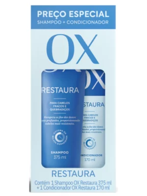 Kit Shampoo + Condicionador Restaura – OX Mari Maria Hair