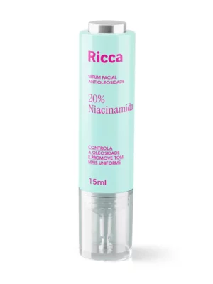 Sérum Facial Antioleosidade 20% Niacinamida 15ml – Ricca