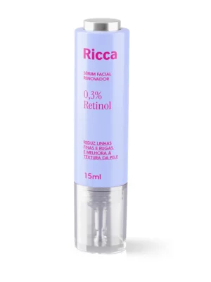 Sérum Facial Renovador 0,3% Retinol 15ml – Ricca