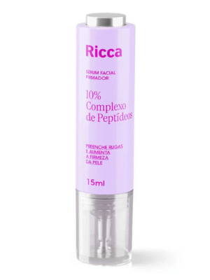 Sérum Facial Firmador 10% Complexo de Peptídeos 15ml – Ricca