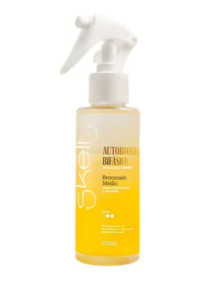 Autobronzeadora Bifásico 120ml – Skelt