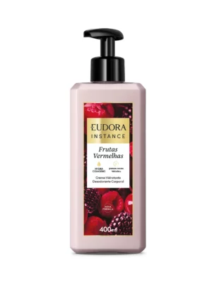 Hidratante Corporal Instance Frutas Vermelhas 400ml – Eudora