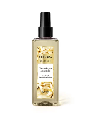 Body Splash Instance Obsessão por Baunilha 200ml – Eudora