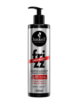 Shampoo Alinhador Frizz Cancelado 300ml – Haskell