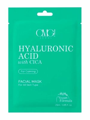Máscara Facial Hyaluronic Acid with Cica – OMG! Seoul