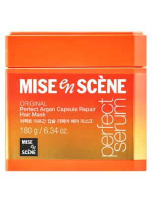 Máscara Capilar Perfect Serum Argan Capsule Repair 180ml – Mise en Scène