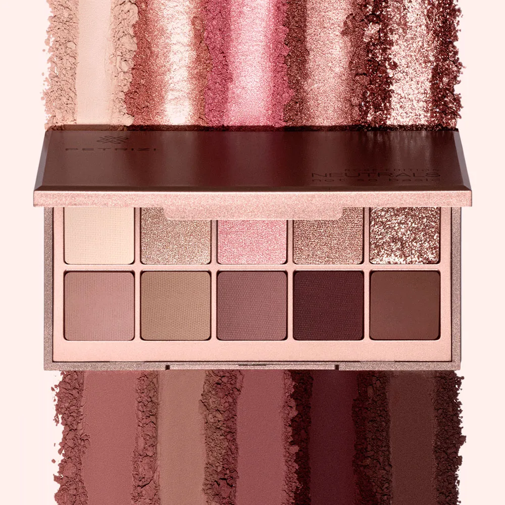 Paleta de Sombras Neutrals Not So Basic Rosê Edition – Petrizi - Imagem 2