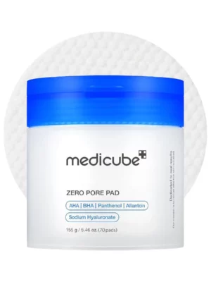 Tônico Facial em Disco Zero Pore Pad 70 Discos – Medicube