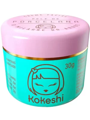 Creme Facial Pele de Porcelana – Kokeshi