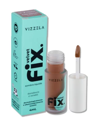 Sombra Líquida Velvet Fix 4ml – Vizzela